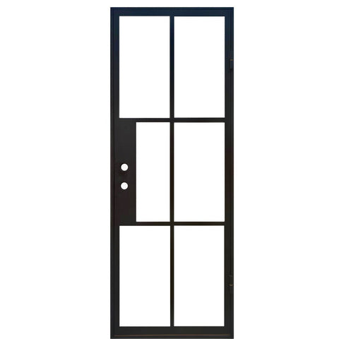 Light 6 Single (Cold Weather + Thermal Break) | Steel French Doors